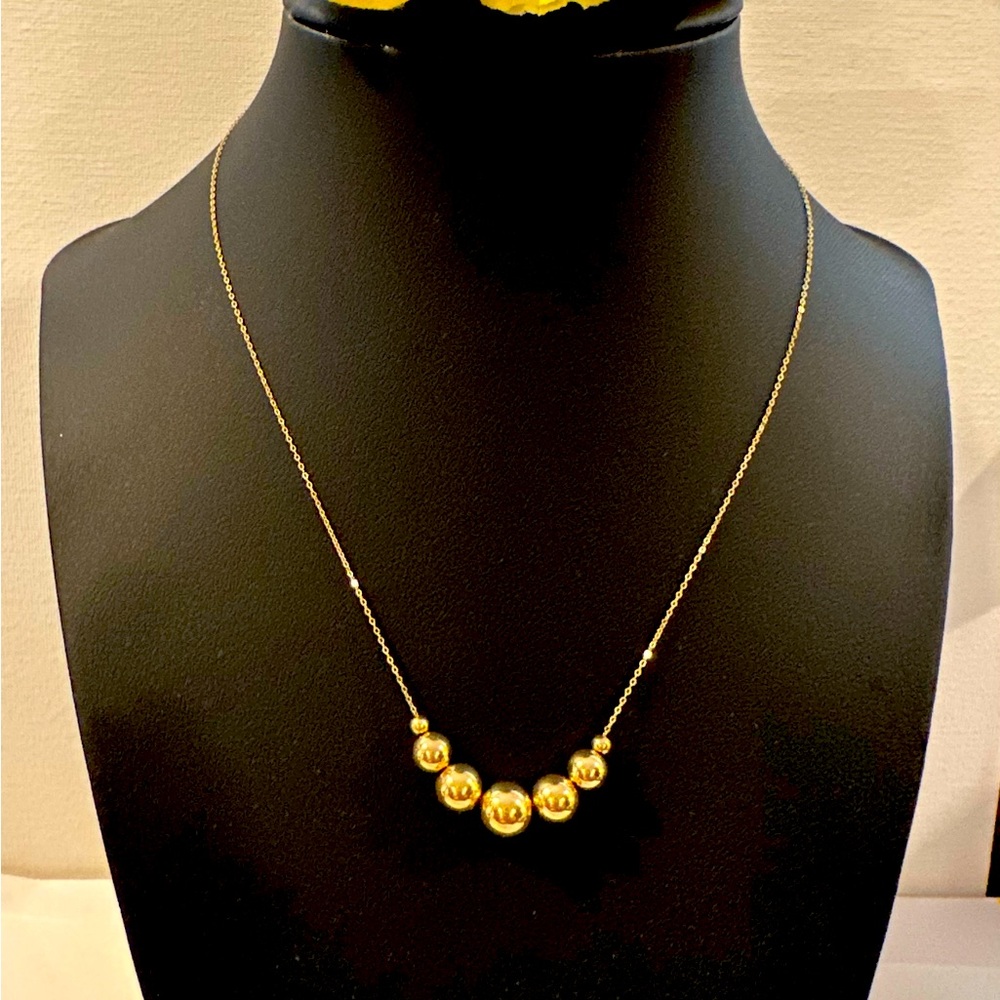 18K Solid Gold Necklace “SOLD”